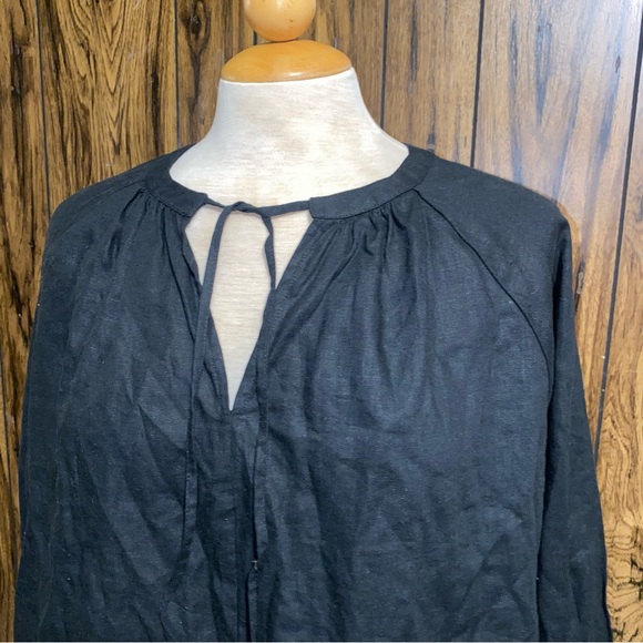 A New Day black long sleeve oversized blouse - Picture 2 of 7